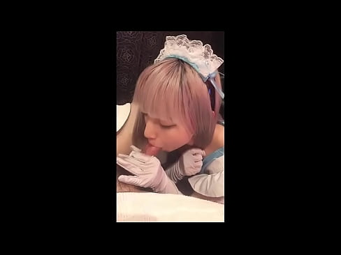 ❤️ Idol ya Kijapani [mayuka], vazi la msichana wa Kifaransa, sehemu ya 1, blowjob na kujipaka losheni Pono vk ❤